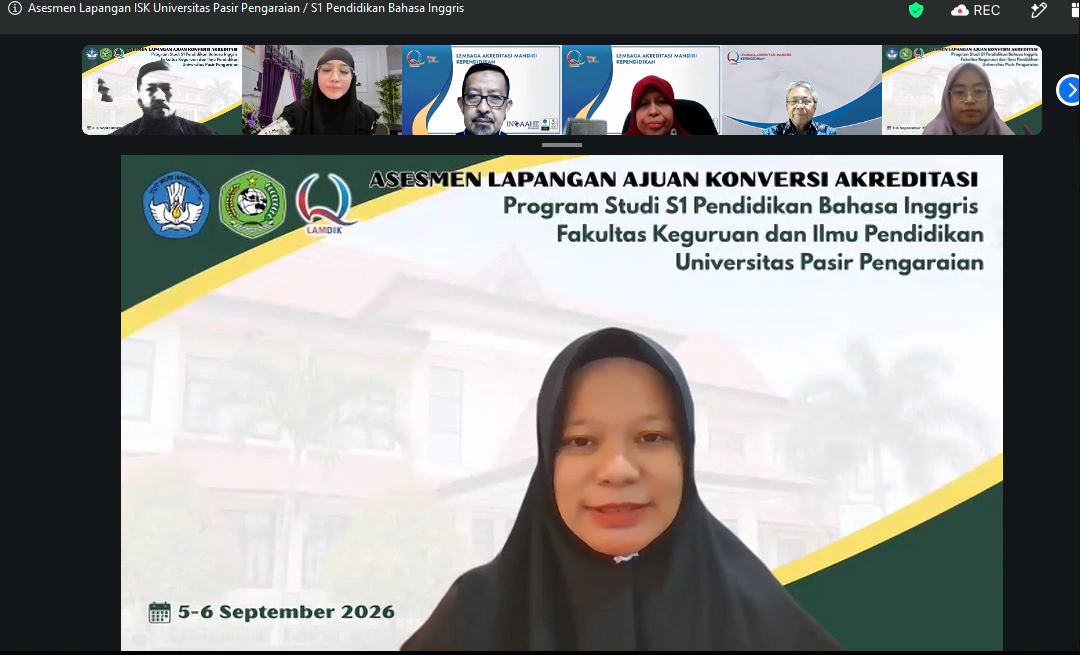 Prodi S1 Pendidikan Bahasa Inggris FKIP UPP Jalani Asesmen Lapangan Ajuan Konversi Akreditasi LAMDIK